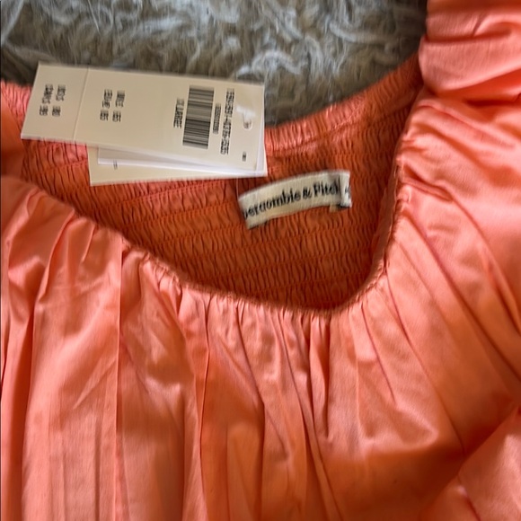 Abercrombie & Fitch Summer Dress in Apricot - Picture 5 of 7
